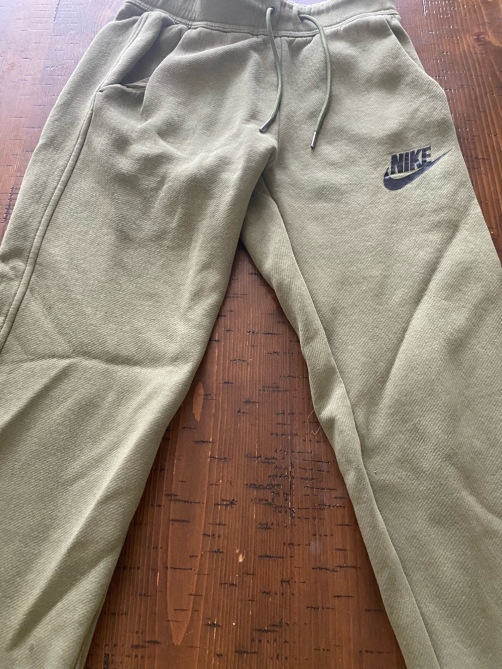 Nike Olive Green Fleece Sweatshirt with Tag